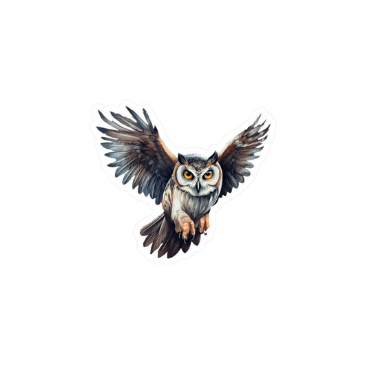 Soaring Owl Sticker