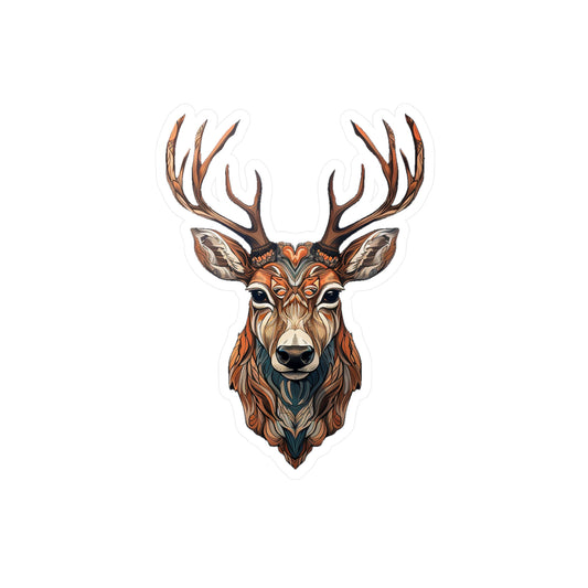 Tribal Deer Sticker