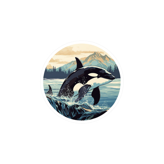 Orca Sticker