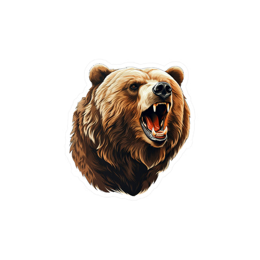 Grizzly Bear Sticker