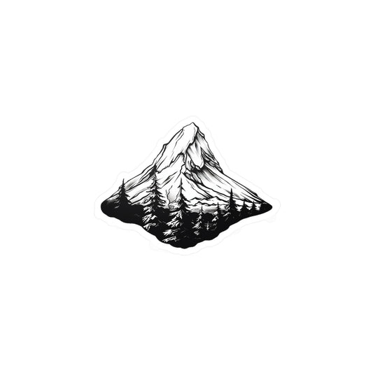 Snowy Mountain Sticker