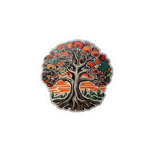 Colorful Tree Sticker