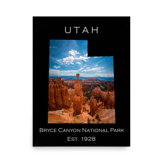 Bryce Canyon National Park - Black - Color