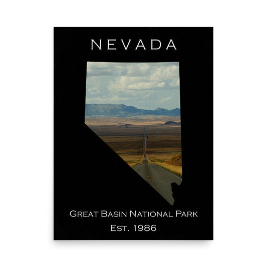 Great Basin National Park - Black - Color