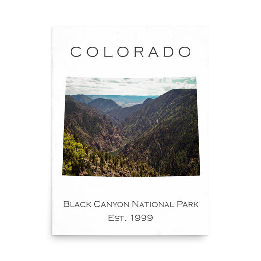 Black Canyon National Park - White - Color