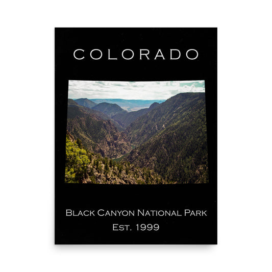 Black Canyon National Park - Black - Color