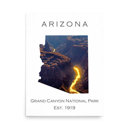 Grand Canyon National Park - White - Color