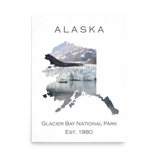 Glacier Bay National Park - White - Color